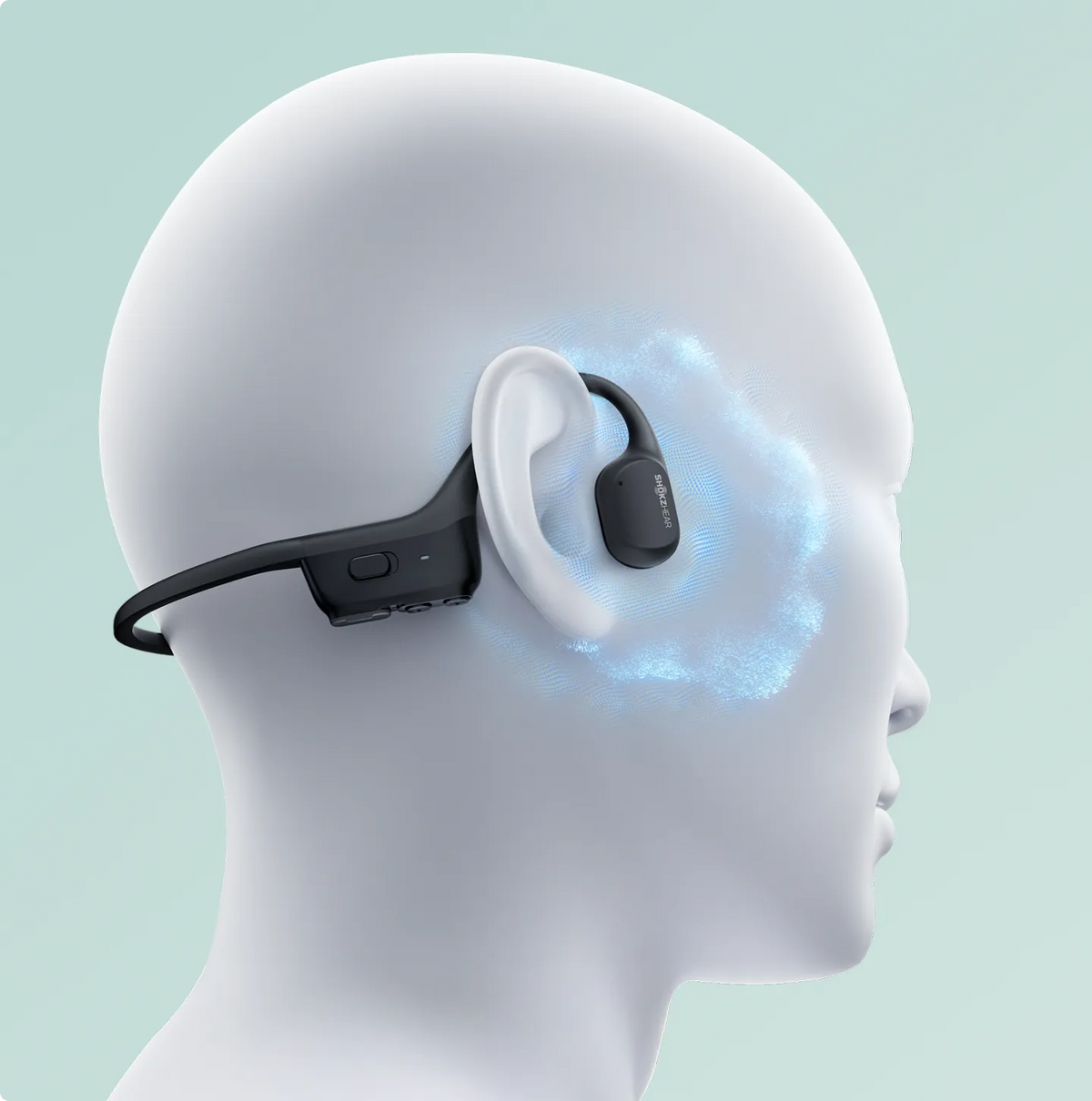 Discreet OpenHear headphone design
